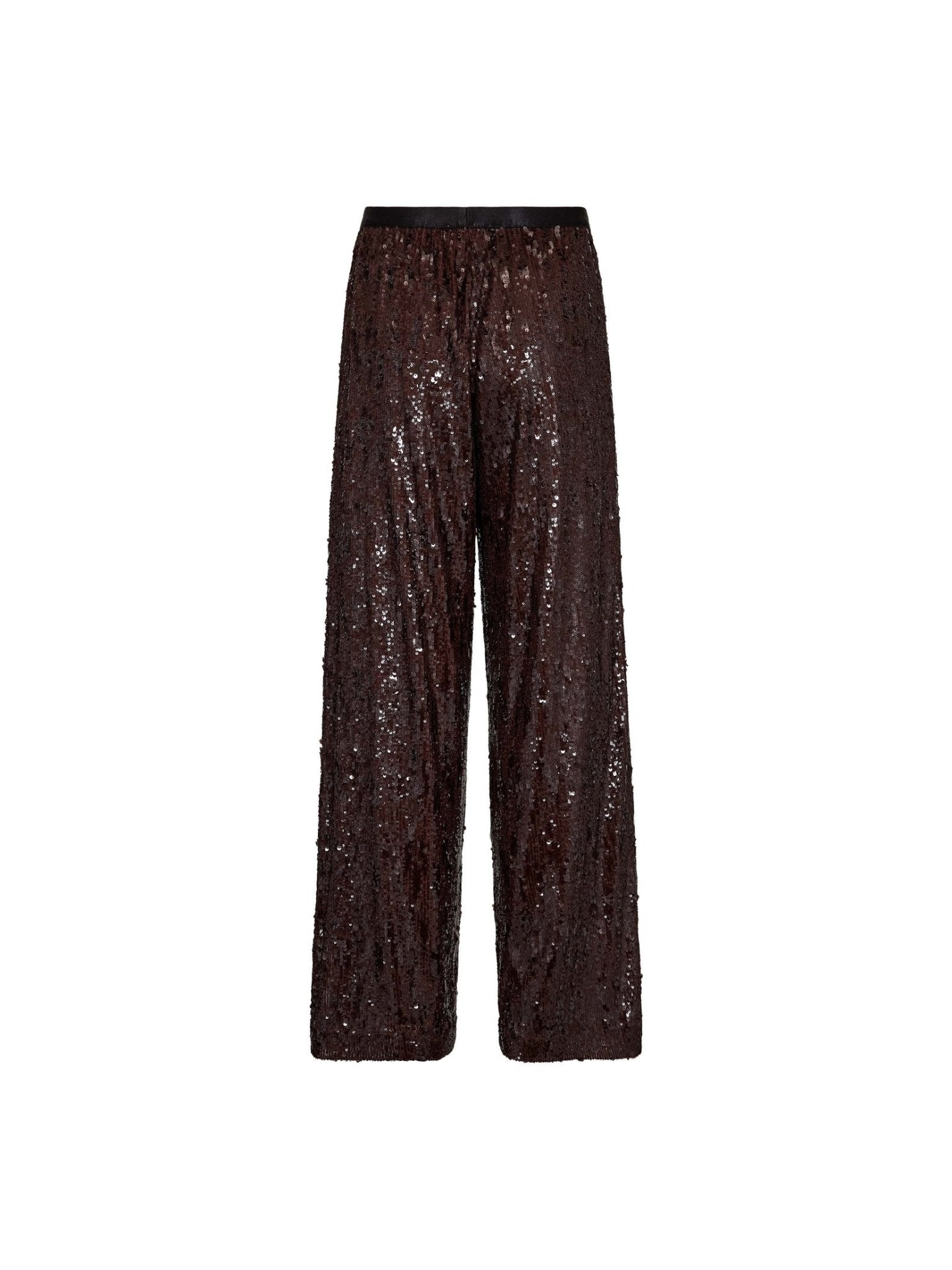 SophieCC Sequin Pant - Dark Brown - Co'couture
