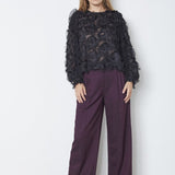 SyraCC Structure Blouse - Black - Co'couture