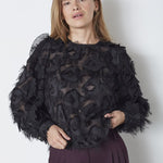 SyraCC Structure Blouse - Black - Co'couture