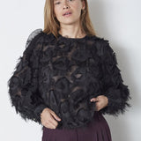 SyraCC Structure Blouse - Black - Co'couture