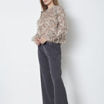 SyraCC Structure Blouse - Walnut - Co'couture