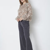 SyraCC Structure Blouse - Walnut - Co'couture