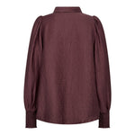 TassyCC Collar Blouse - Plum - Co'couture