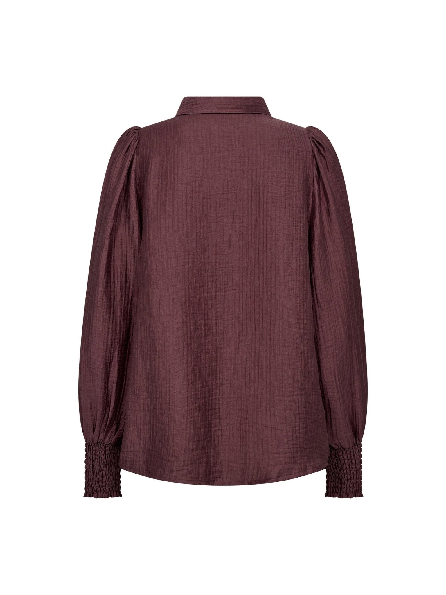 TassyCC Collar Blouse - Plum - Co'couture