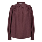 TassyCC Collar Blouse - Plum - Co'couture