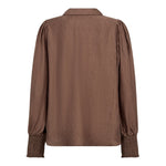 TassyCC Collar Blouse - Walnut - Co'couture