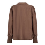TassyCC Collar Blouse - Walnut - Co'couture