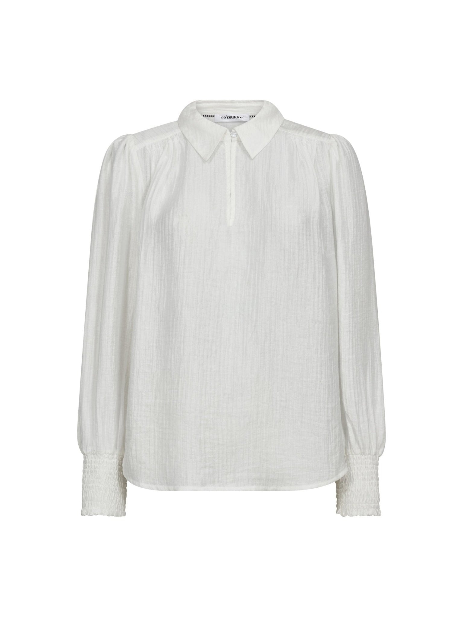 TassyCC Collar Blouse - White - Co'couture