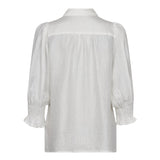 TassyCC Lace SS Shirt - White - Co'couture