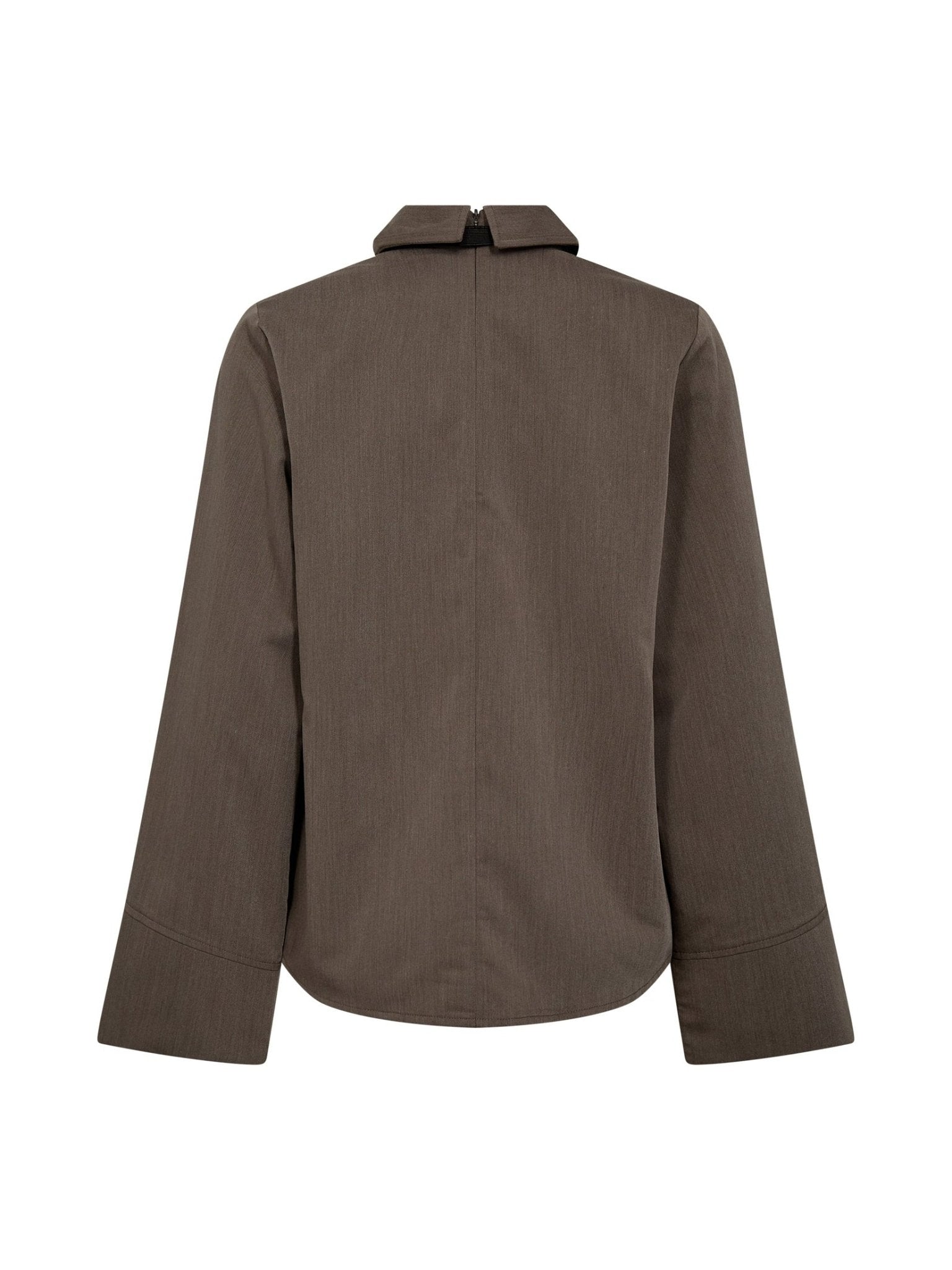 TengaCC Tie Blouse - Walnut - Co'couture
