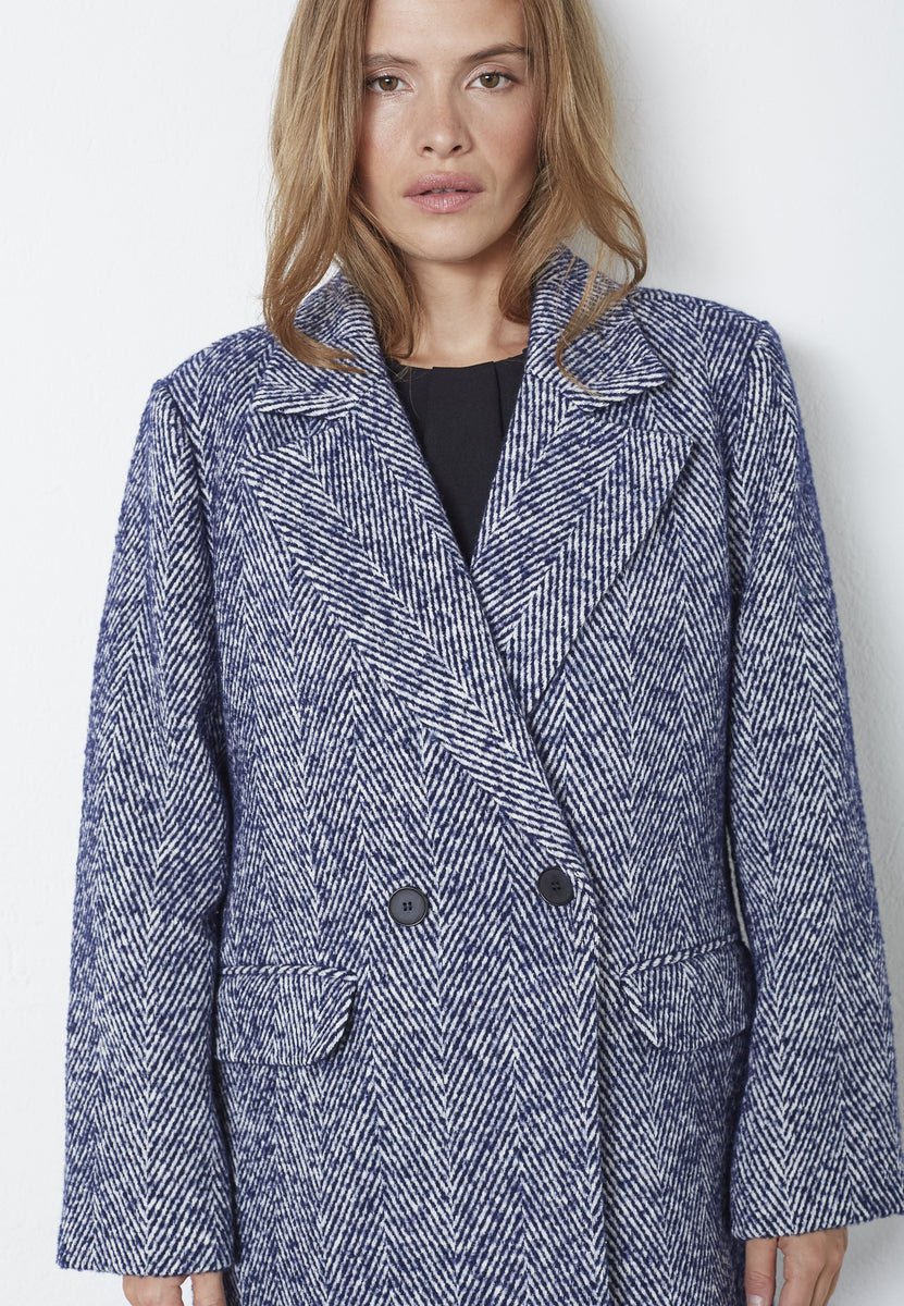 TerenceCC Herring Coat - New Blue - Co'couture