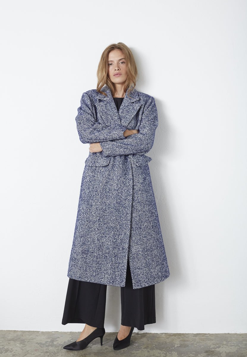 TerenceCC Herring Coat - New Blue - Co'couture