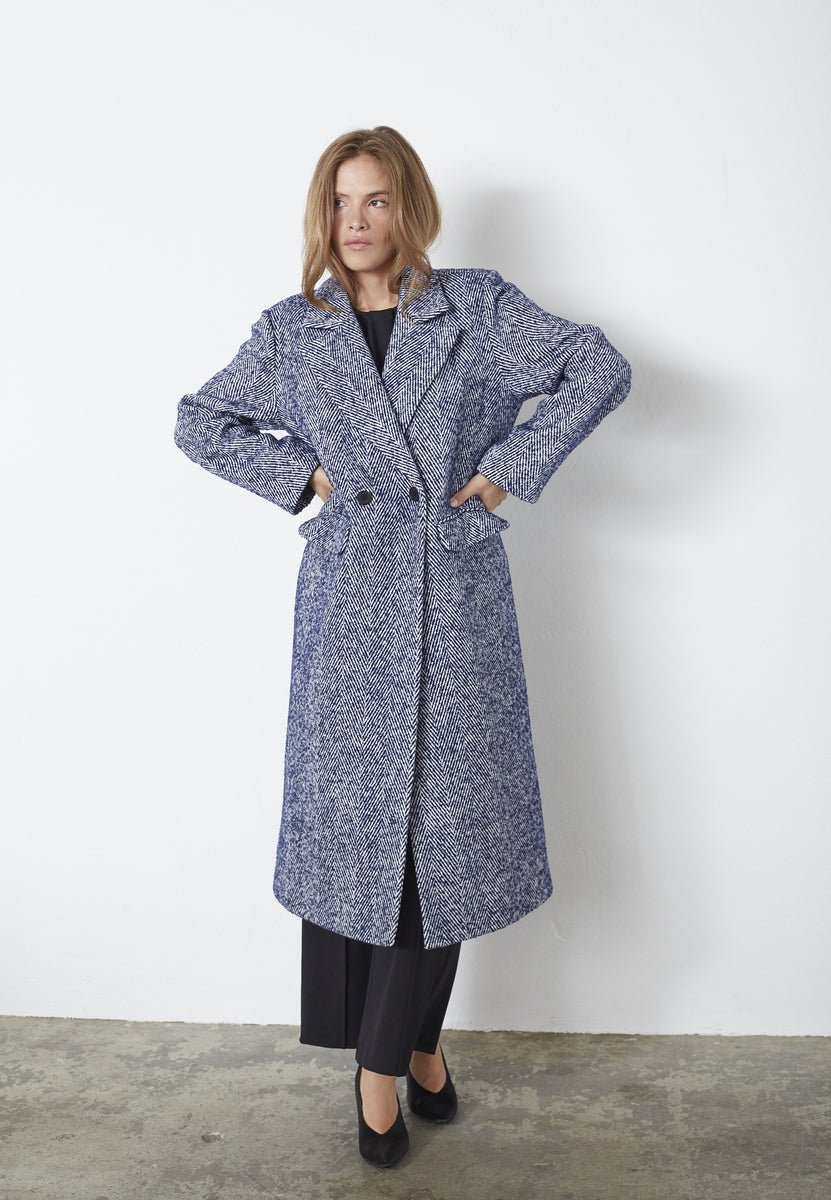 TerenceCC Herring Coat - New Blue - Co'couture