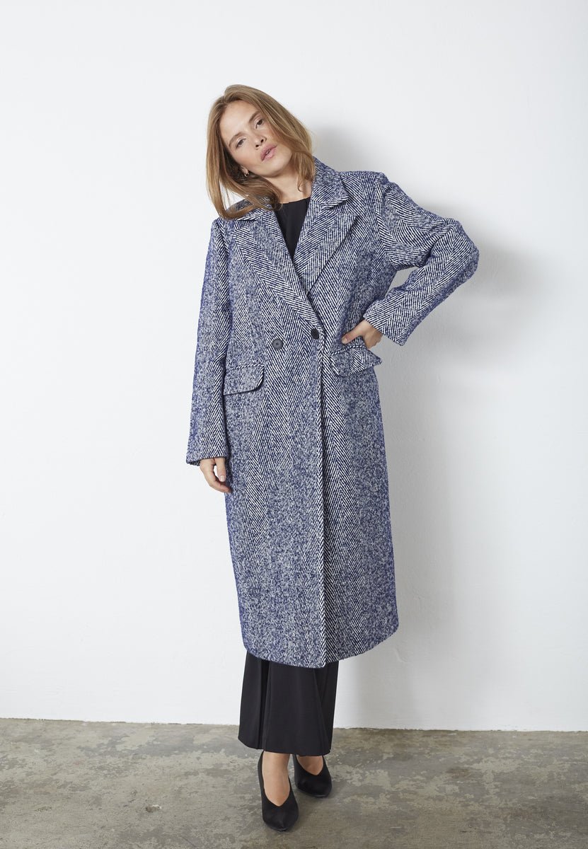 TerenceCC Herring Coat - New Blue - Co'couture