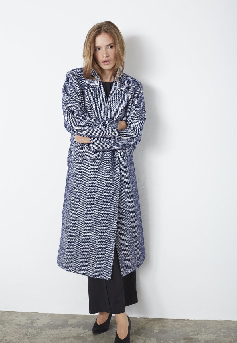TerenceCC Herring Coat - New Blue - Co'couture