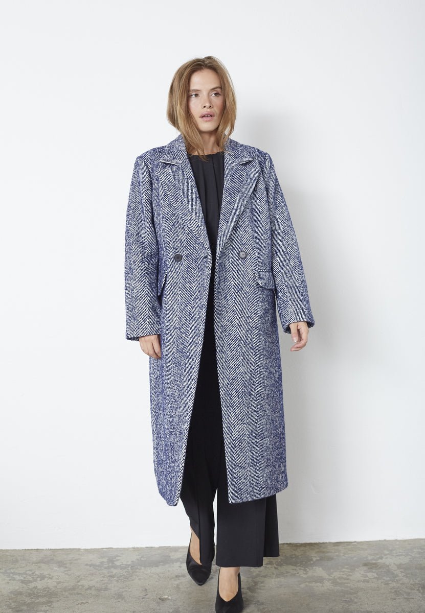 TerenceCC Herring Coat - New Blue - Co'couture