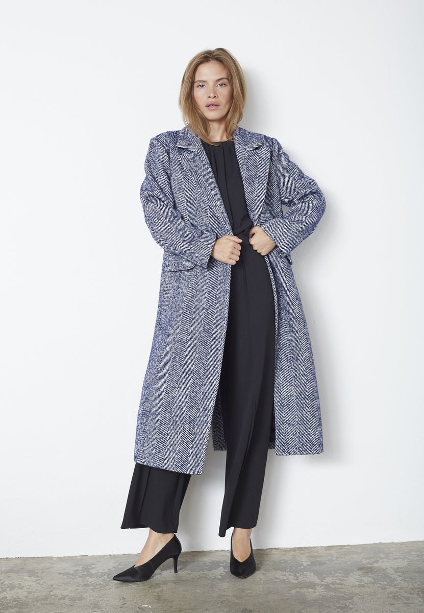 TerenceCC Herring Coat - New Blue - Co'couture
