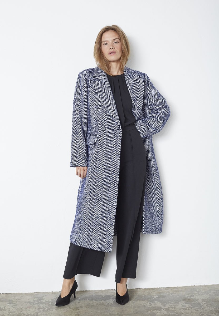 TerenceCC Herring Coat - New Blue - Co'couture