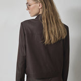 TerryCC Denim Jacket - Dark Brown - Co'couture