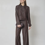 TerryCC Denim Jacket - Dark Brown - Co'couture