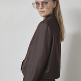 TerryCC Denim Jacket - Dark Brown - Co'couture