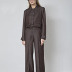 TerryCC Denim Pant - Dark Brown - Co'couture