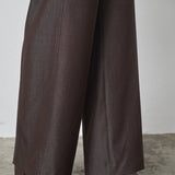 TerryCC Denim Pant - Dark Brown - Co'couture