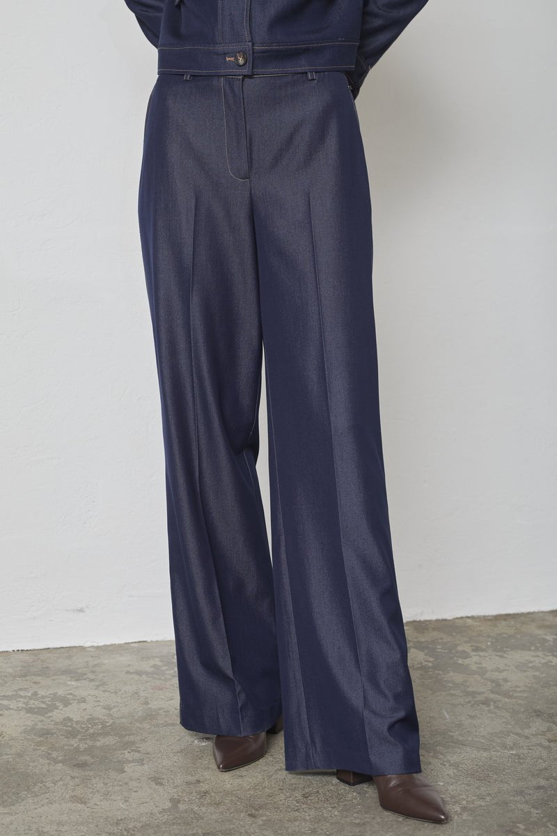 TerryCC Denim Pant - Navy Denim - Co'couture