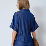 TerryCC Vest - Navy Denim - Co'couture