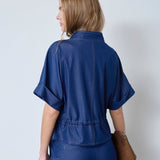 TerryCC Vest - Navy Denim - Co'couture