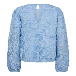 TessyCC Flower Blouse - Pale Blue - Co'couture