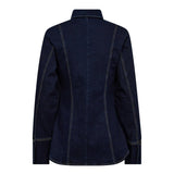 TheoCC Fitted Denim Shirt - Dark Denim - Co'couture