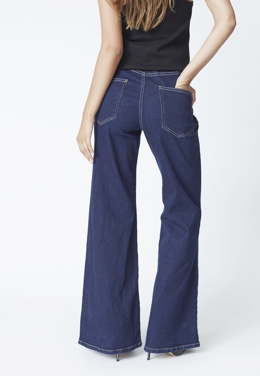 TheoCC Wide Jeans - Dark Denim - Co'couture