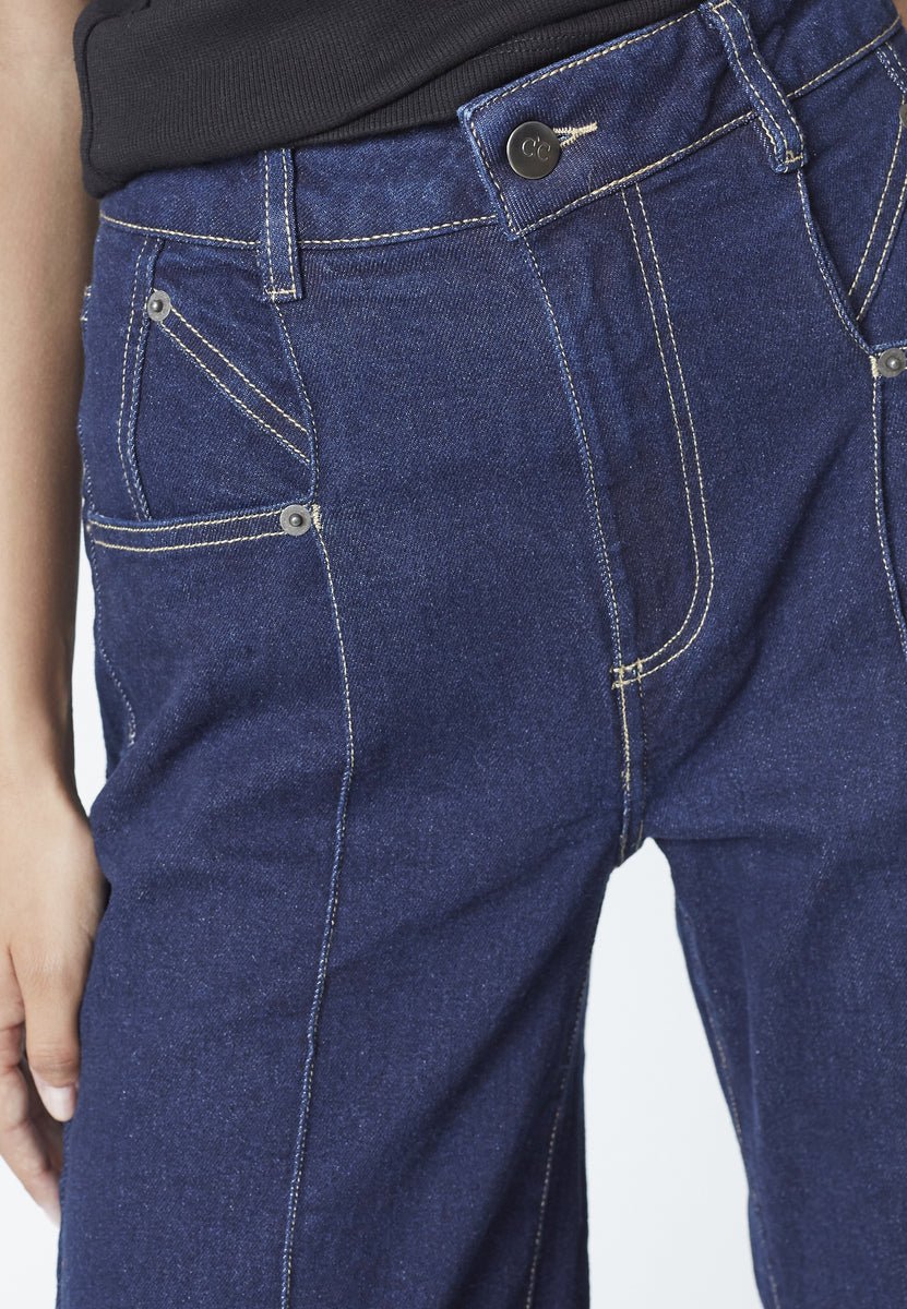 TheoCC Wide Jeans - Dark Denim - Co'couture