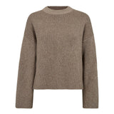 TheresaCC Turtleneck Rib Knit - Sand - Co'couture