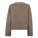 TheresaCC Turtleneck Rib Knit - Sand - Co'couture