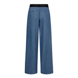 TillyCC Logo Pant - Denim blue - Co'couture