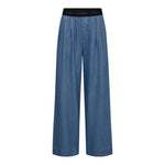 TillyCC Logo Pant - Denim blue - Co'couture