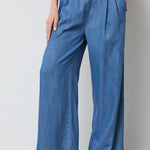 TillyCC Logo Pant - Denim blue - Co'couture