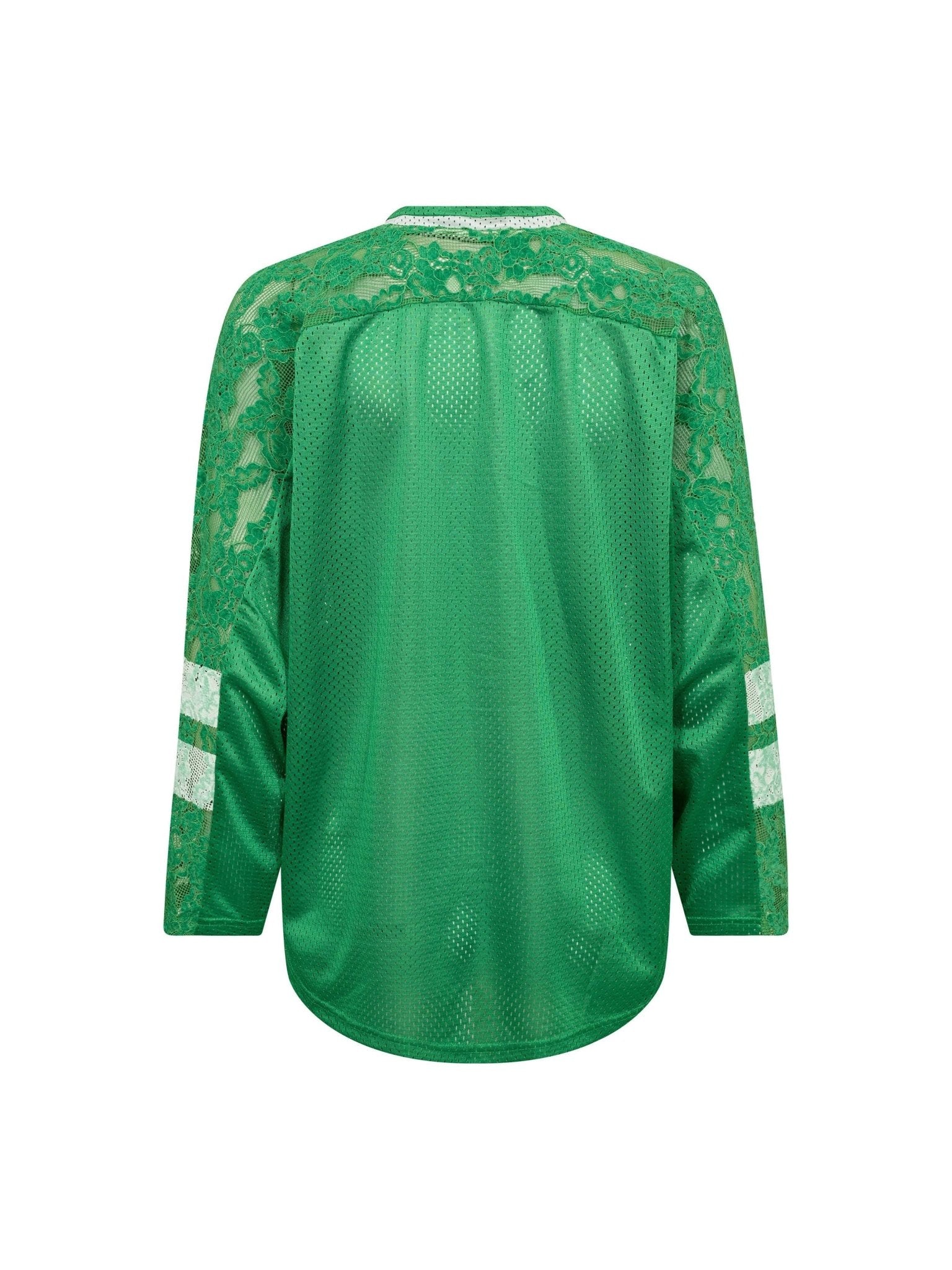 TreyCC Lace Sport Tee - Green - Co'couture