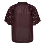 TreyCC Lace Tee - New Blue - Co'couture