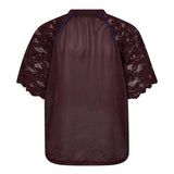 TreyCC Lace Tee - New Blue - Co'couture