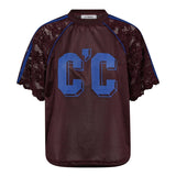 TreyCC Lace Tee - New Blue - Co'couture