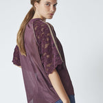 TreyCC Lace Tee - Walnut - Co'couture