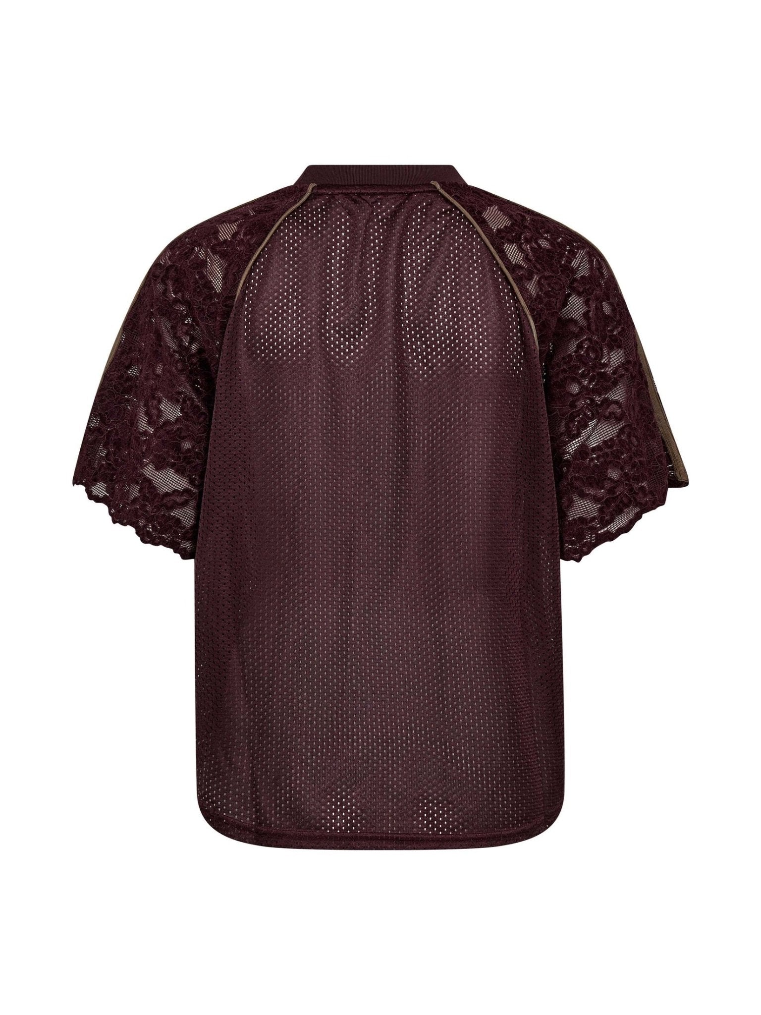 TreyCC Lace Tee - Walnut - Co'couture