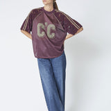 TreyCC Lace Tee - Walnut - Co'couture