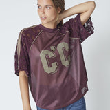 TreyCC Lace Tee - Walnut - Co'couture