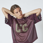 TreyCC Lace Tee - Walnut - Co'couture