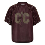 TreyCC Lace Tee - Walnut - Co'couture