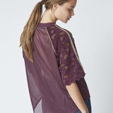 TreyCC Lace Tee - Walnut - Co'couture